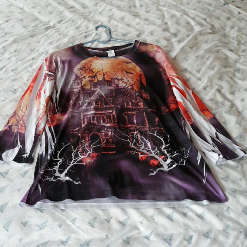 Halloween ladies shirt
